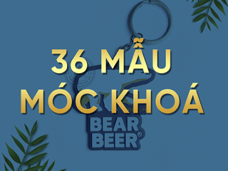 36 mẫu móc khóa ý nghĩa làm quà tặng quảng cáo