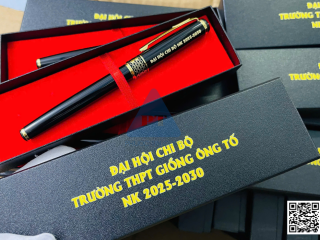 In hộp bút theo yêu cầu làm quà tặng cao cấp cho khách hàng, đối tác