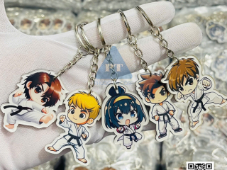 In móc khóa anime theo yêu cầu, giá tốt, miễn phí thiết kế