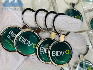  Làm móc khóa kim loại theo yêu cầu - Giá rẻ, đẹp, bền