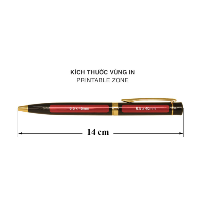 Bút bi kim loại - KL06