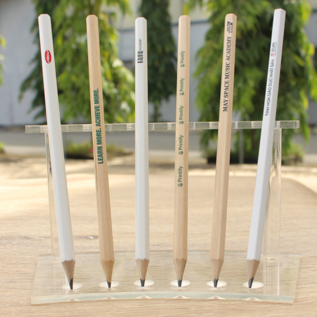 Bút chì đen lỏi 2B dạng lục giác 1389-2B