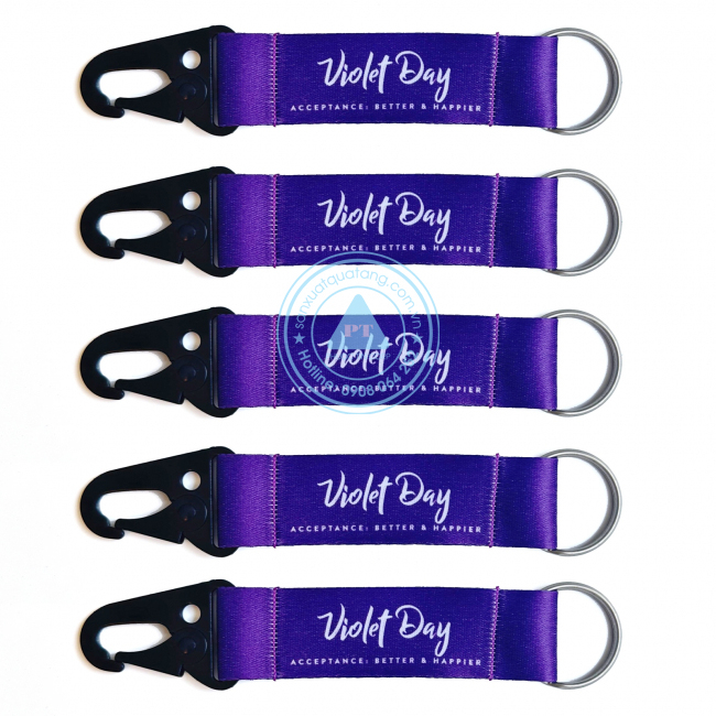 Móc Khóa Vải - Violet-Day