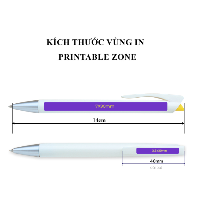 Bút bi nhựa AP-222