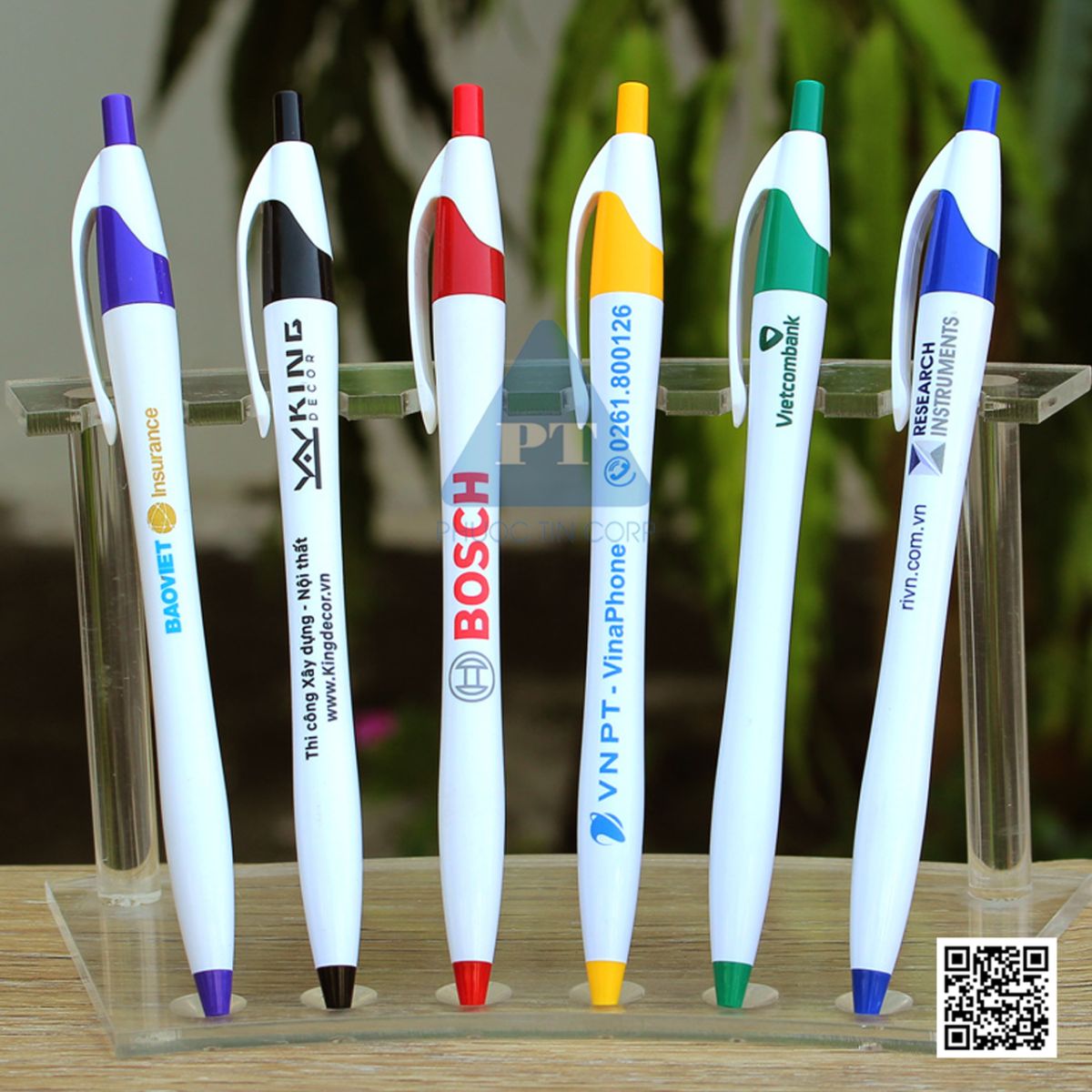 Bút in logo thương hiệu - Quà tặng quảng cáo ý nghĩa