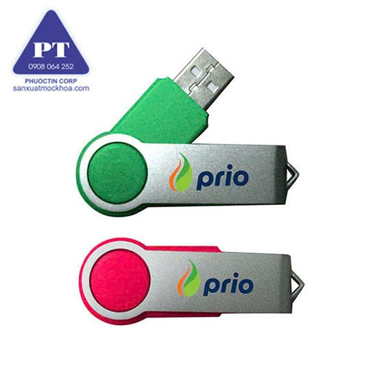 USB in logo làm quà tặng công nghệ cho đối tác