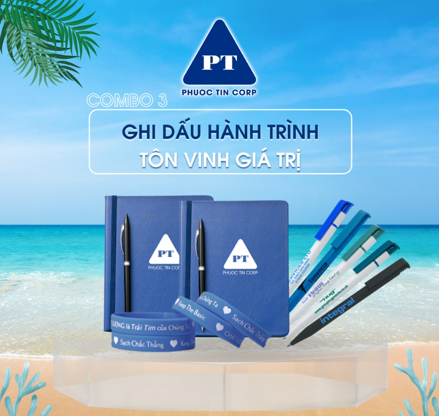 Sổ tay nhỏ gọn giúp khách hàng ghi lại kỷ niệm trong chuyến đi
