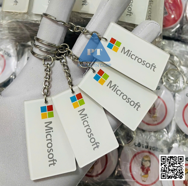 Móc khóa mica