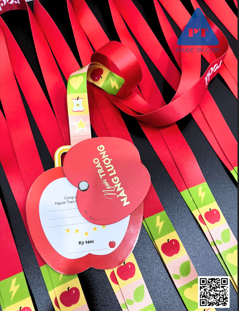 Các loại dây đeo thẻ phổ biến tại Phước Tín