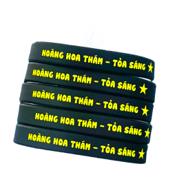 VÒNG TAY CAO SU - IN BẰNG - CSB012