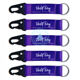 Móc Khóa Vải - Violet-Day
